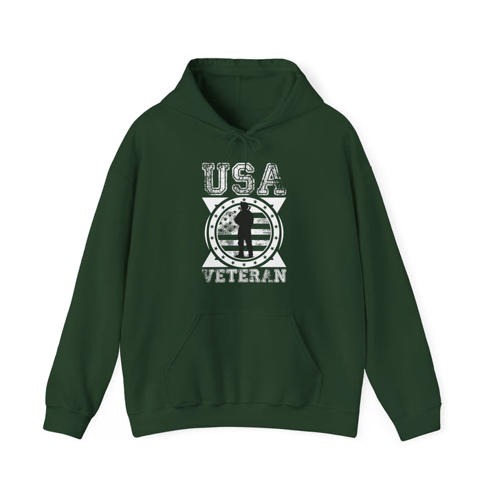 U.S.A. Veteran - Unisex Heavy Blend™ Hooded Sweatshirt