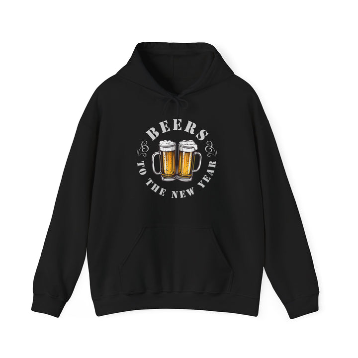 Beers To The New Year - Unisex Heavy Blend™ Hooded Sweatshirt