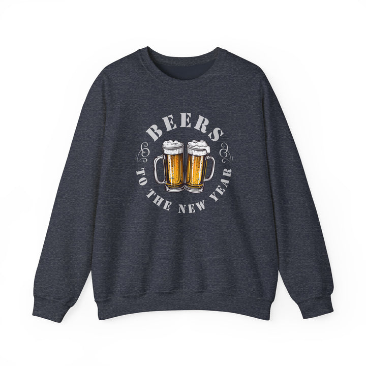 Beers To The New Year - Unisex Heavy Blend™ Crewneck Sweatshirt