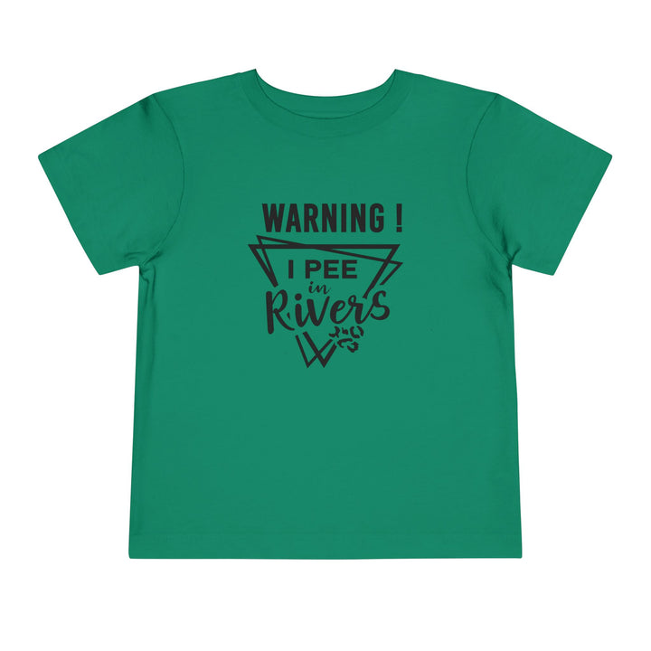 Warning - Toddler Short Sleeve Tee