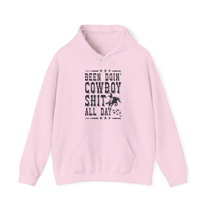 Been Doin' Cowboy Sh*t - Unisex Heavy Blend™ Hooded Sweatshirt