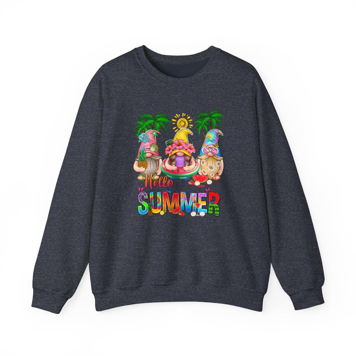 Summer Gnomes - Unisex Heavy Blend™ Crewneck Sweatshirt