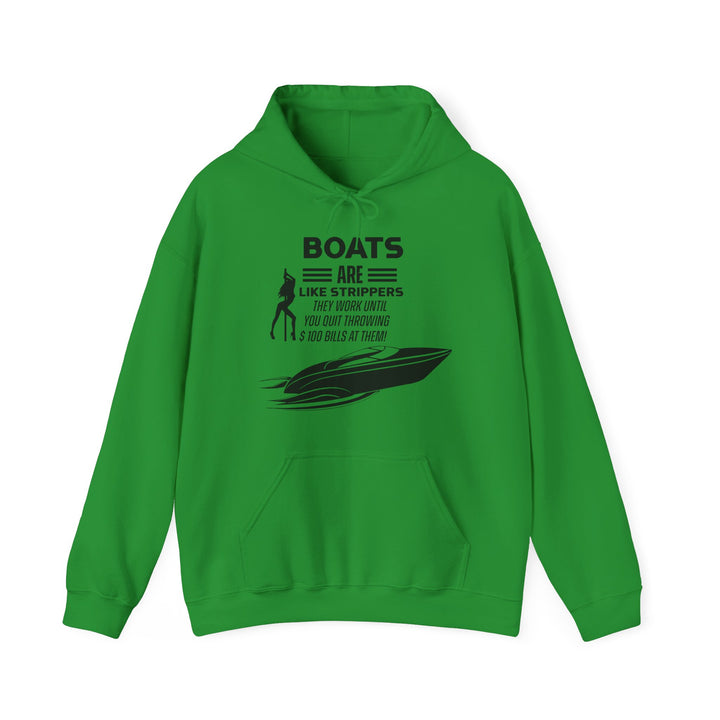Boats - Unisex Heavy Blend™ Hooded Sweatshirt