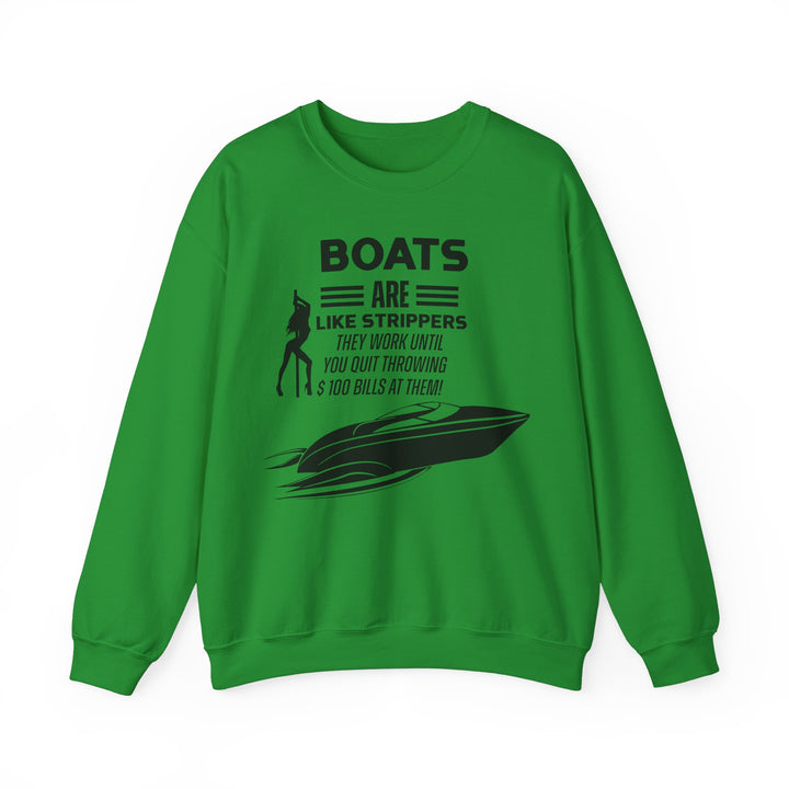 Boats - Unisex Heavy Blend™ Crewneck Sweatshirt