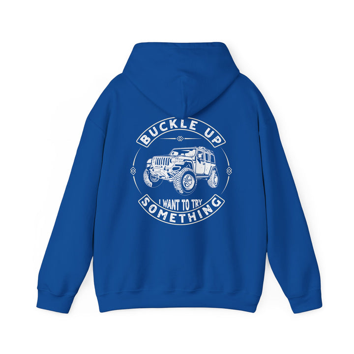 Buckle Up - Unisex Heavy Blend™ Hooded Sweatshirt