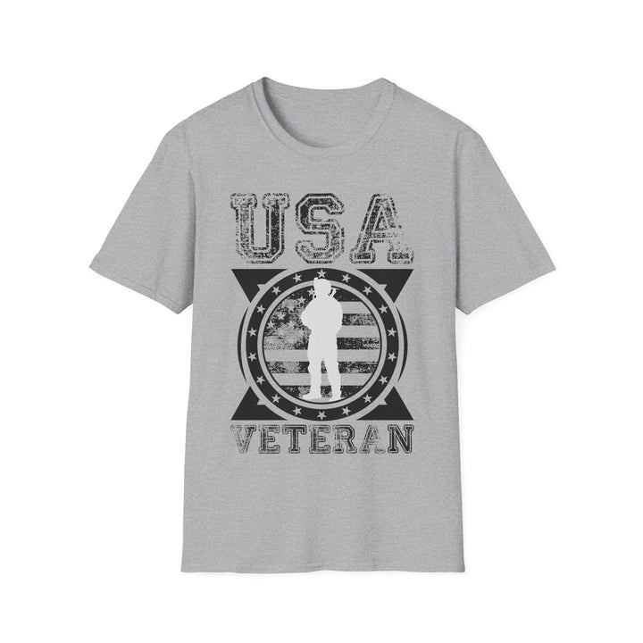 U.S.A. Veteran - Unisex Softstyle T-Shirt
