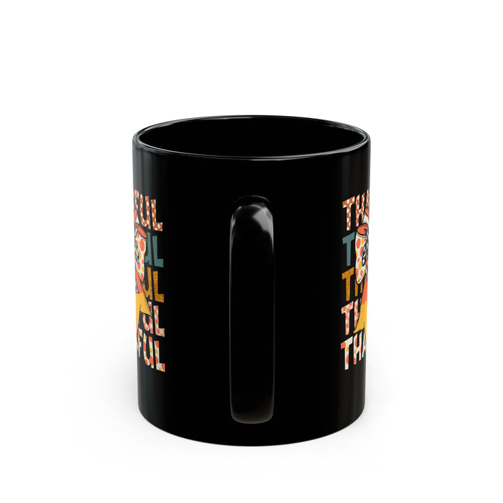 Thankful Bow - Black Mug (11oz, 15oz)