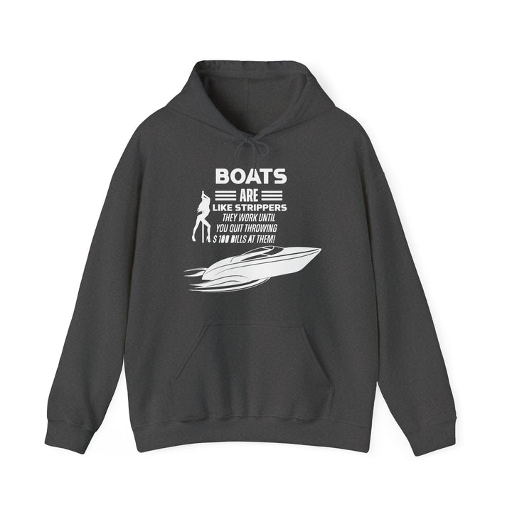 Boats - Unisex Heavy Blend™ Hooded Sweatshirt