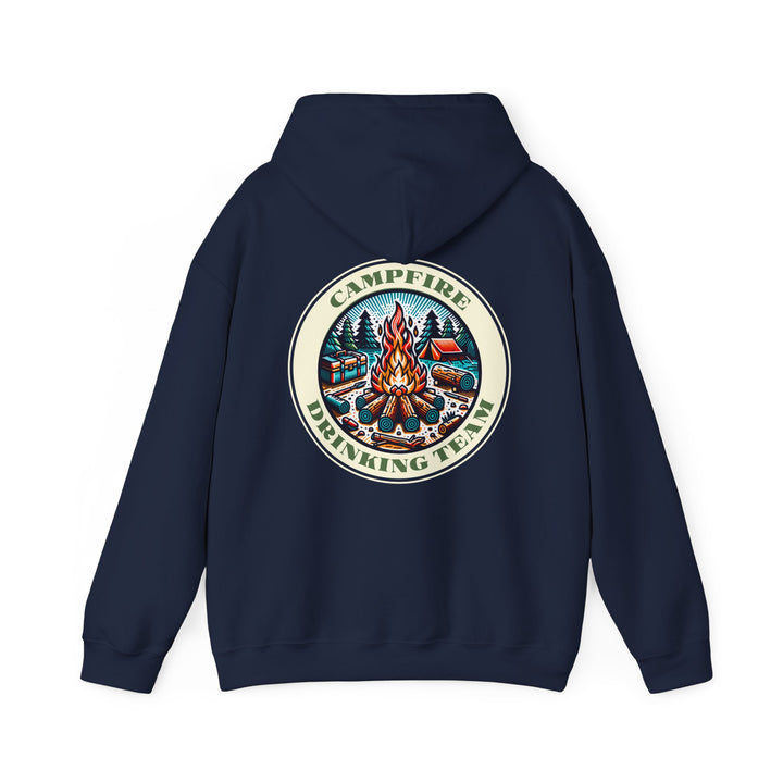 Campfire Drinking Team - Unisex Heavy Blend™ Hooded Sweatshirt