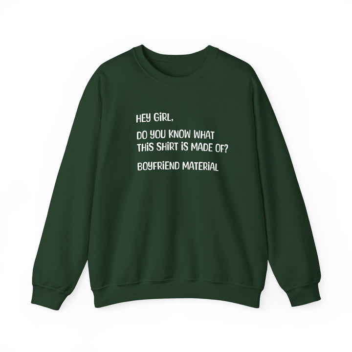 Boyfriend Material - Unisex Heavy Blend™ Crewneck Sweatshirt