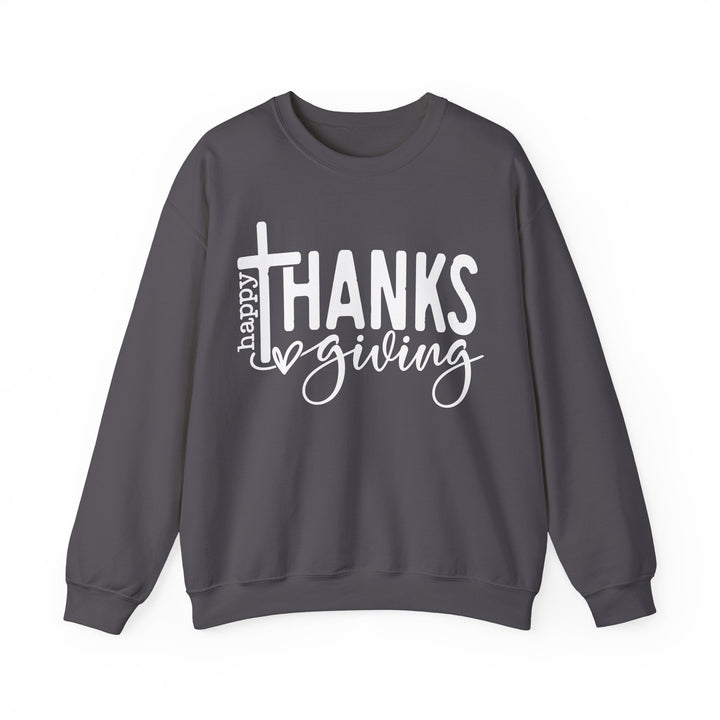 Thanksgiving Cross - Unisex Heavy Blend™ Crewneck Sweatshirt