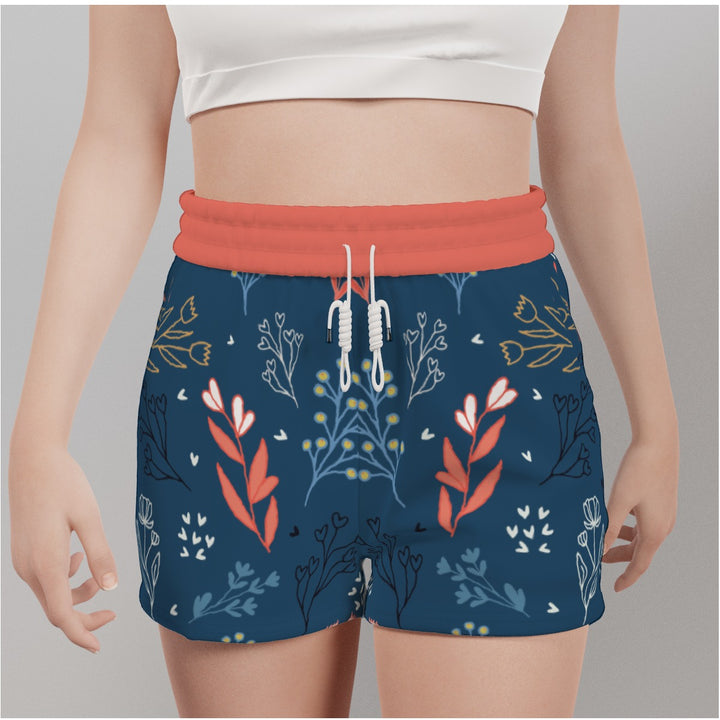 Beautiful Floral - All-Over Print Women's Casual Shorts