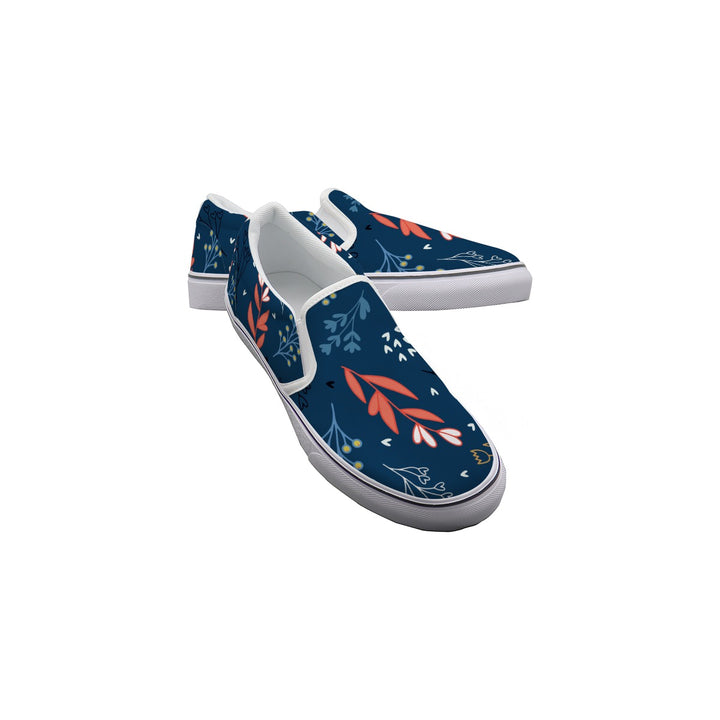 Beautiful Floral - Women's Slip On Sneakers