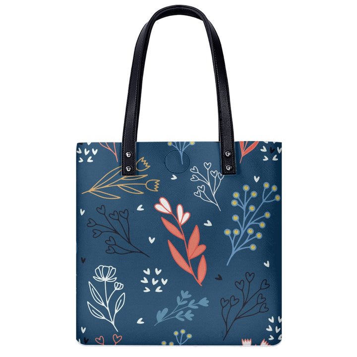 Beautiful Floral - PU Shoulder Bag