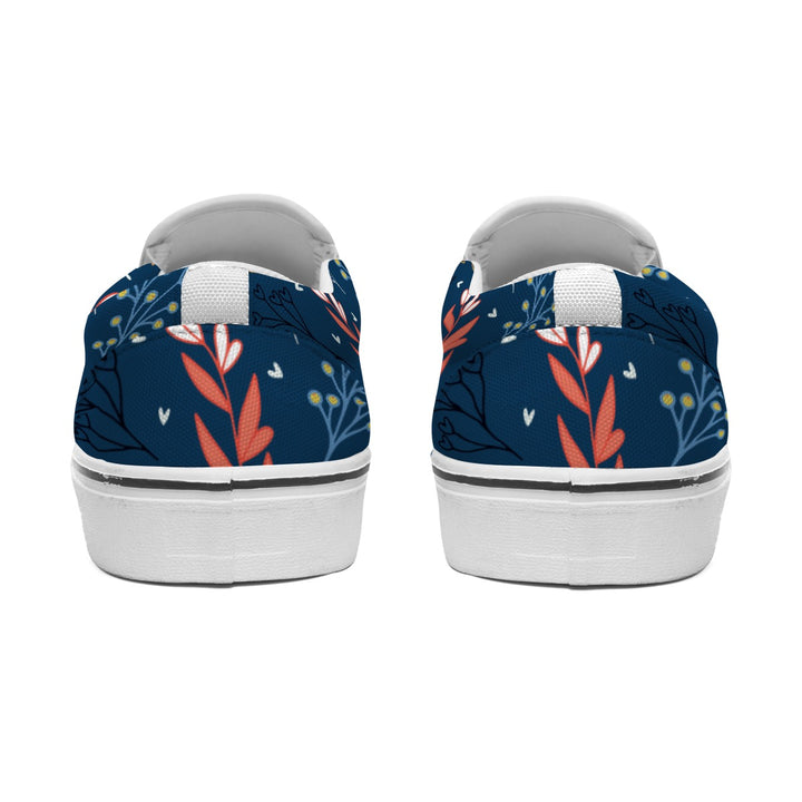 Beautiful Floral - Women's Slip On Sneakers