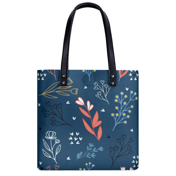 Beautiful Floral - PU Shoulder Bag