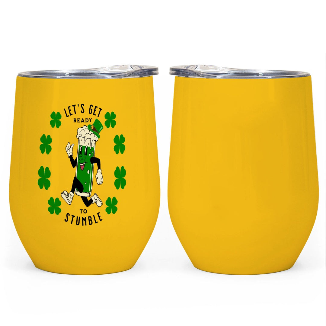 Get Ready To Stumble - All-Over Print Egg Cup Wine Tumbler|12OZ