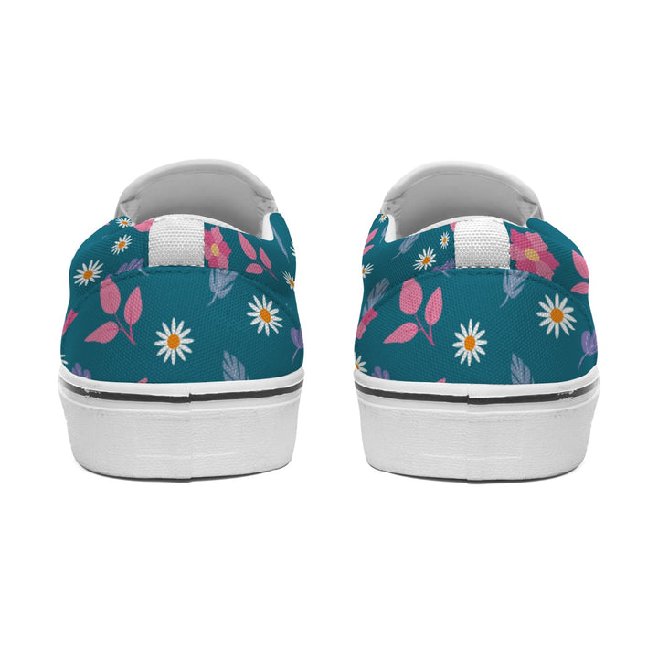 Bright Spring Pattern - Women's Slip On Sneakers