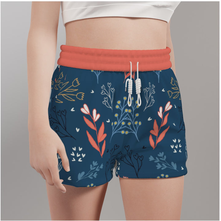 Beautiful Floral - All-Over Print Women's Casual Shorts
