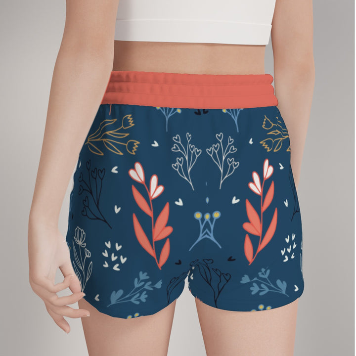 Beautiful Floral - All-Over Print Women's Casual Shorts