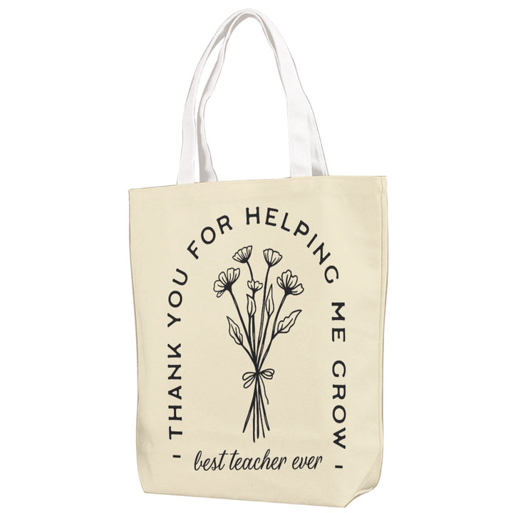 Best Teacher Ever - Canvas Bag With Shoulder Strap