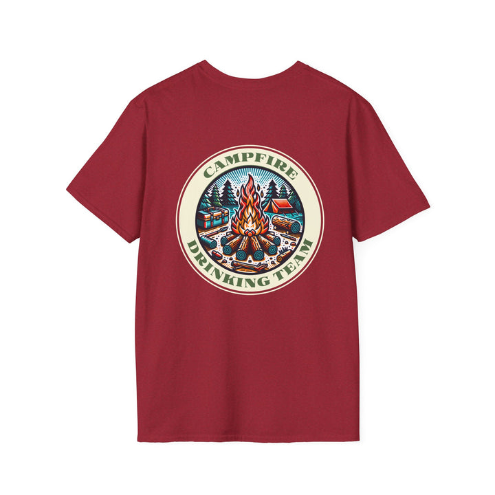 Campfire Drinking Team - Unisex Softstyle T-Shirt