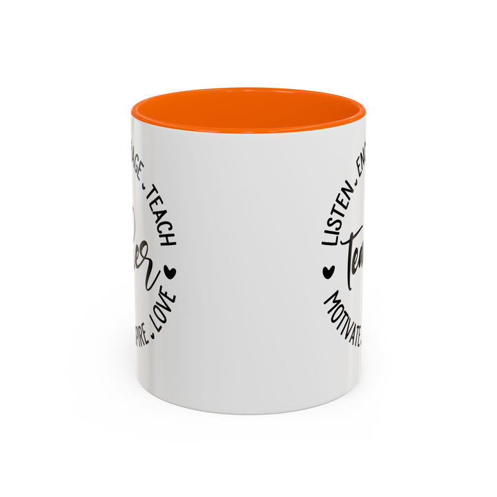 Teacher - Accent Coffee Mug (11, 15oz)