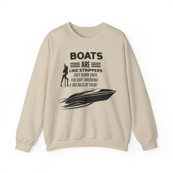 Boats - Unisex Heavy Blend™ Crewneck Sweatshirt