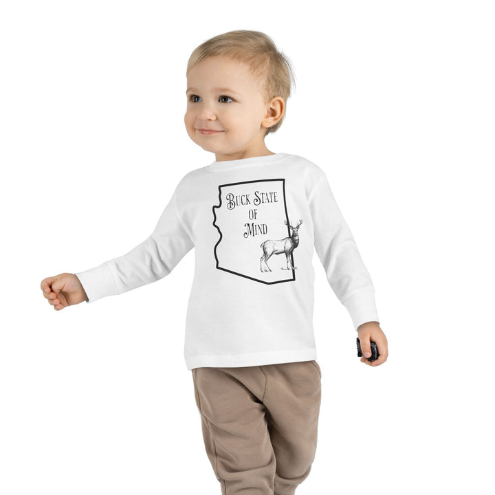 Buck State Of Mind - Toddler Long Sleeve Tee