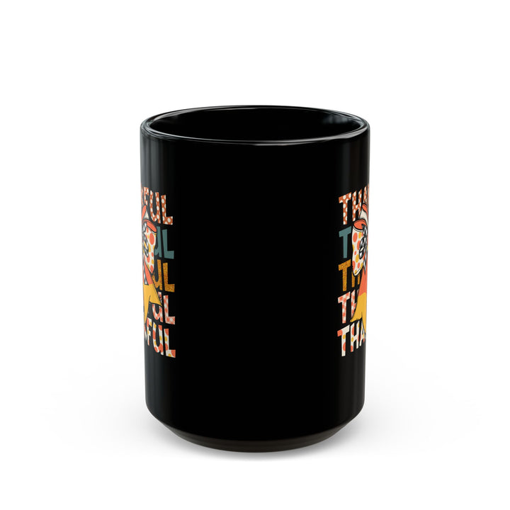Thankful Bow - Black Mug (11oz, 15oz)