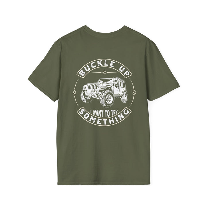 Buckle Up - Unisex Softstyle T-Shirt
