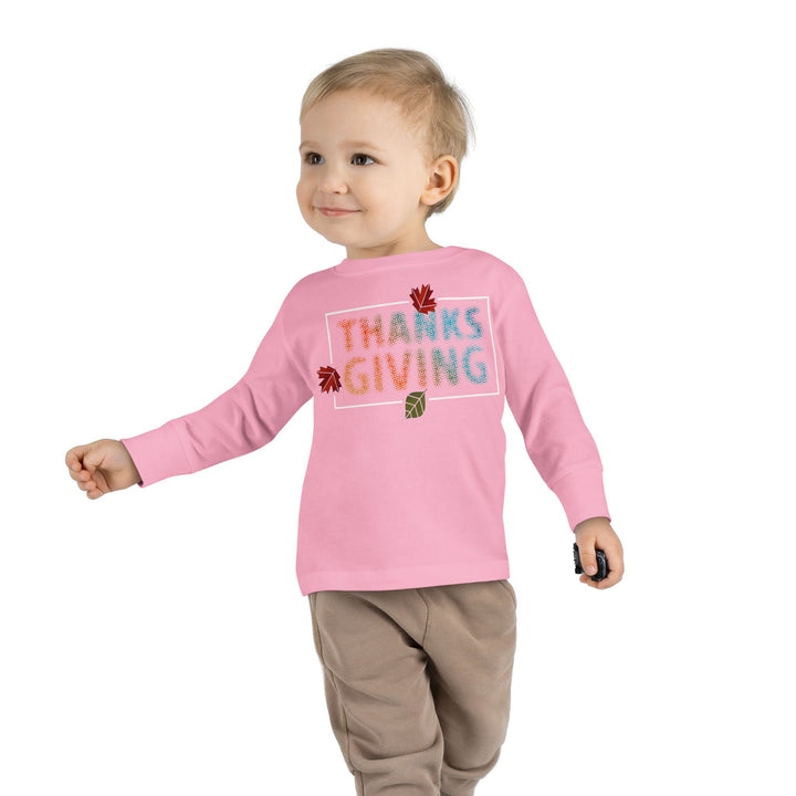Thanksgiving - Toddler Long Sleeve Tee