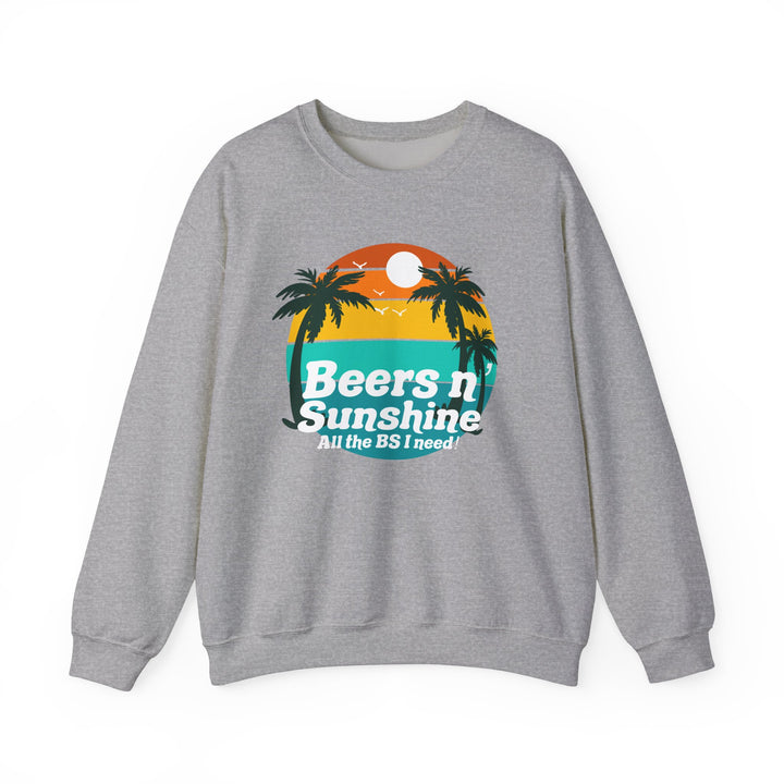 Beers N Sunshine - Unisex Heavy Blend™ Crewneck Sweatshirt
