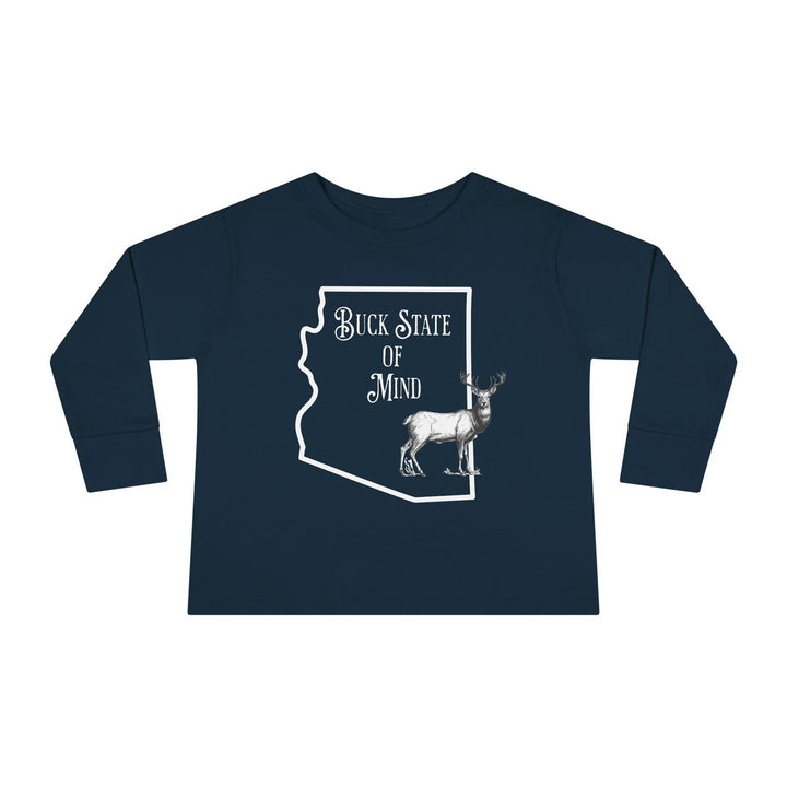 Buck State Of Mind - Toddler Long Sleeve Tee