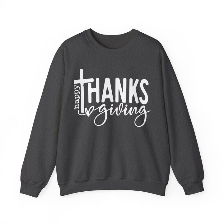 Thanksgiving Cross - Unisex Heavy Blend™ Crewneck Sweatshirt