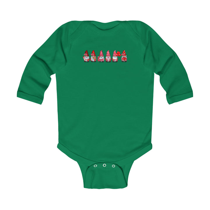 Valentines Gnomes - Infant Long Sleeve Bodysuit
