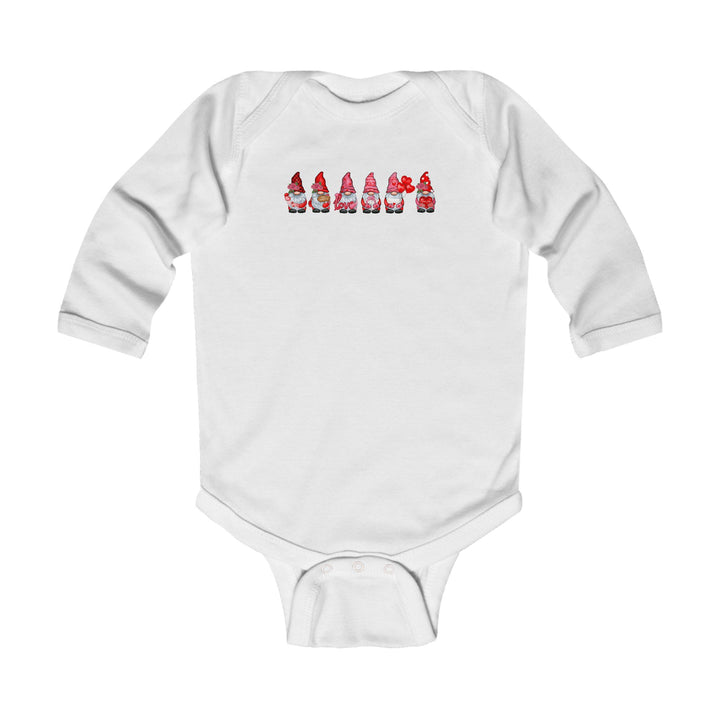 Valentines Gnomes - Infant Long Sleeve Bodysuit