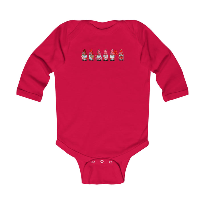 Valentines Gnomes - Infant Long Sleeve Bodysuit