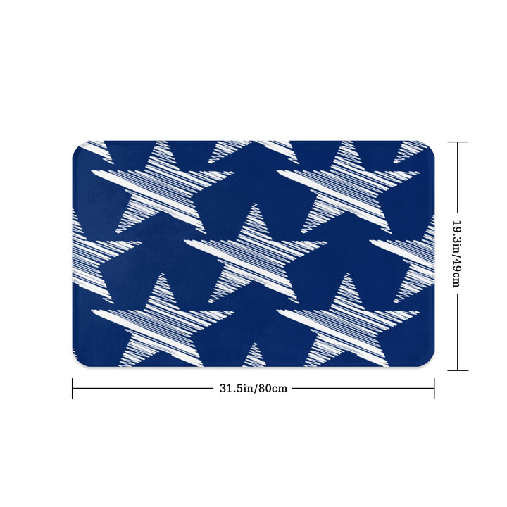 Scribble Stars - Pet Food Mat