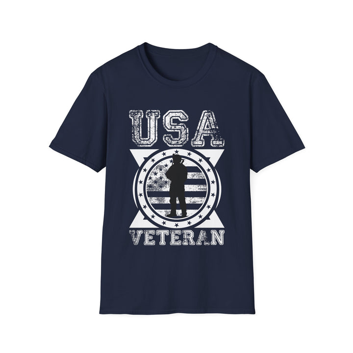 U.S.A. Veteran - Unisex Softstyle T-Shirt