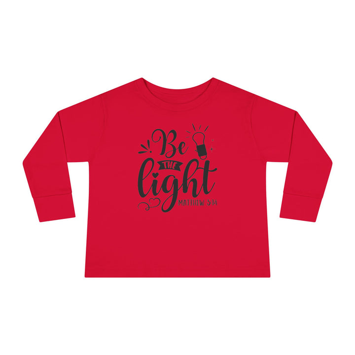 Be The Light - Toddler Long Sleeve Tee