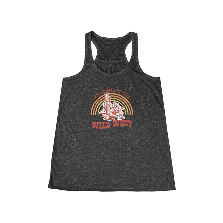 Wild West - Women's Flowy Racerback Tank