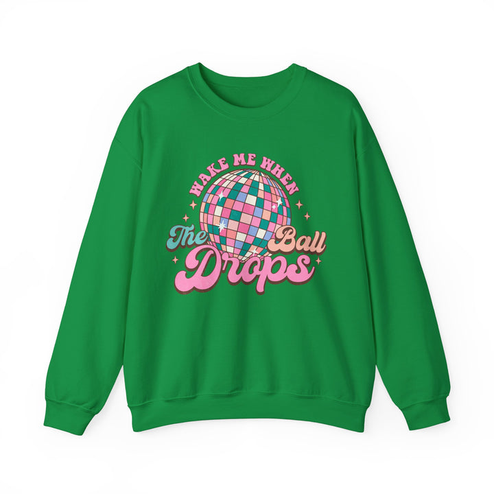 Wake Me When The Ball Drops - Unisex Heavy Blend™ Crewneck Sweatshirt