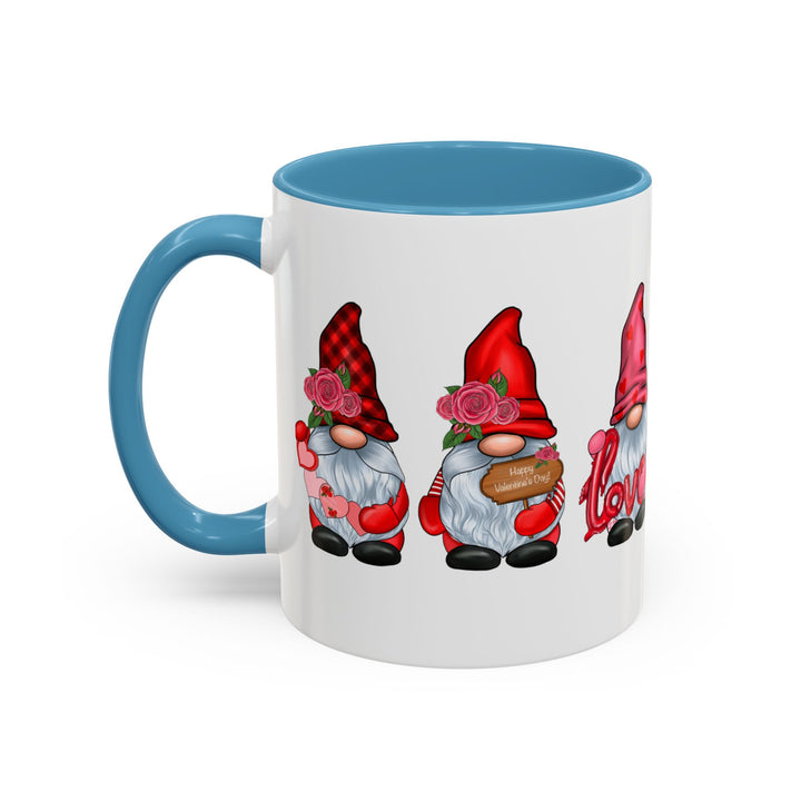 Valentine Gnomes - Accent Coffee Mug (11, 15oz)