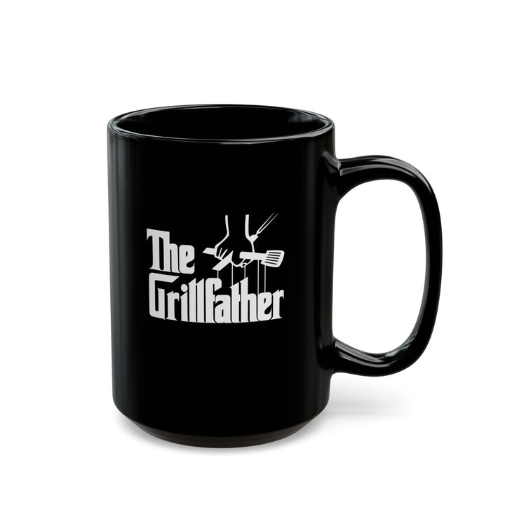 The Grillfather - Black Mug (11oz, 15oz)