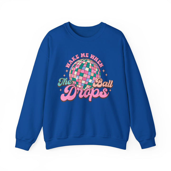 Wake Me When The Ball Drops - Unisex Heavy Blend™ Crewneck Sweatshirt