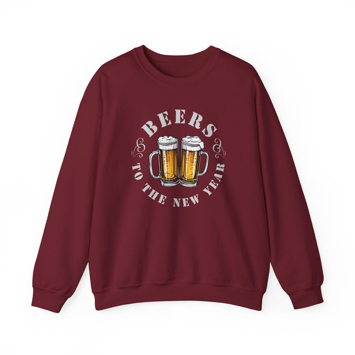 Beers To The New Year - Unisex Heavy Blend™ Crewneck Sweatshirt