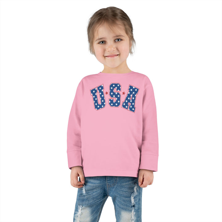 U.S.A. - Toddler Long Sleeve Tee
