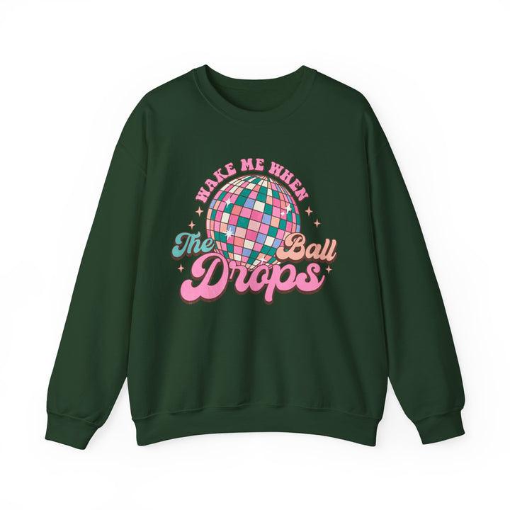Wake Me When The Ball Drops - Unisex Heavy Blend™ Crewneck Sweatshirt