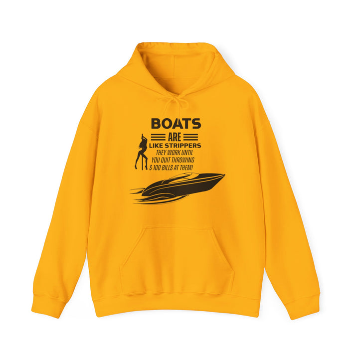 Boats - Unisex Heavy Blend™ Hooded Sweatshirt